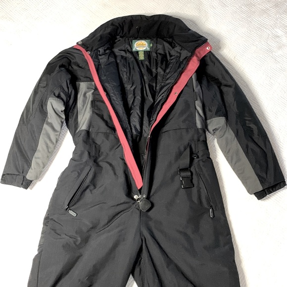 Cabela's Jackets & Coats Cabelas Insulated Full Body Snow Snowmobile Suit Black Gray Mens